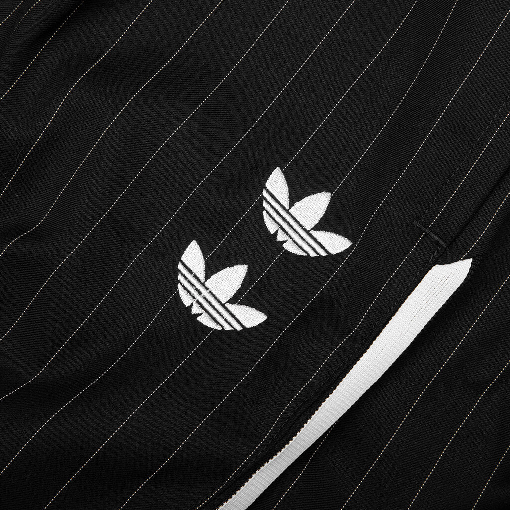 adidas Originals x Willy Chavarria Pinstripe Shorts - Black/White