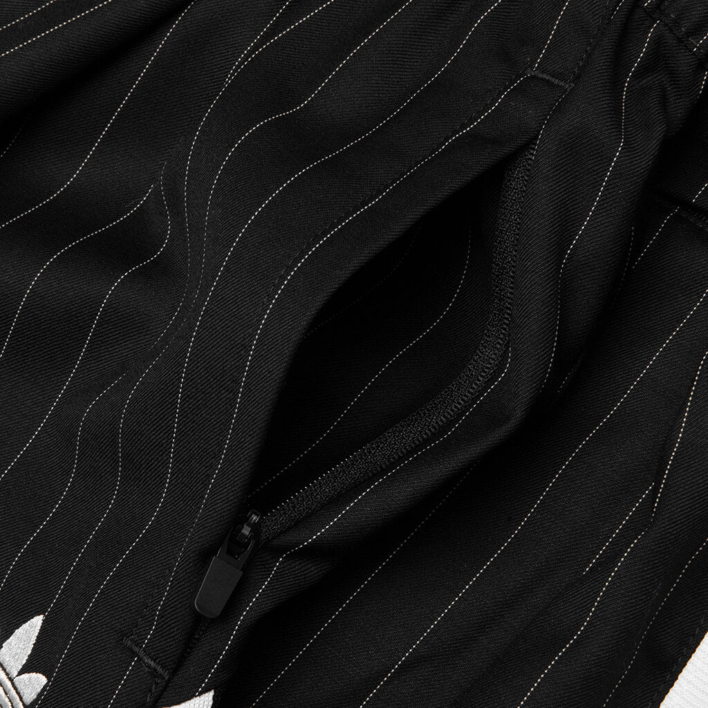 adidas Originals x Willy Chavarria Pinstripe Shorts - Black/White