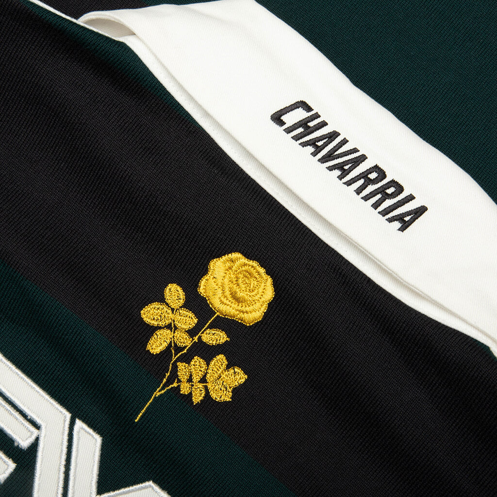 adidas Originals x Willy Chavarria Rugby - Black/Aurora Ivy