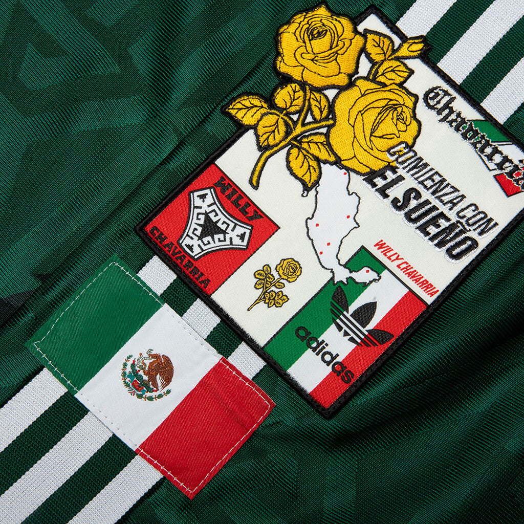 adidas Originals x Willy Chavarria Soccer Jersey - Collegiate Green