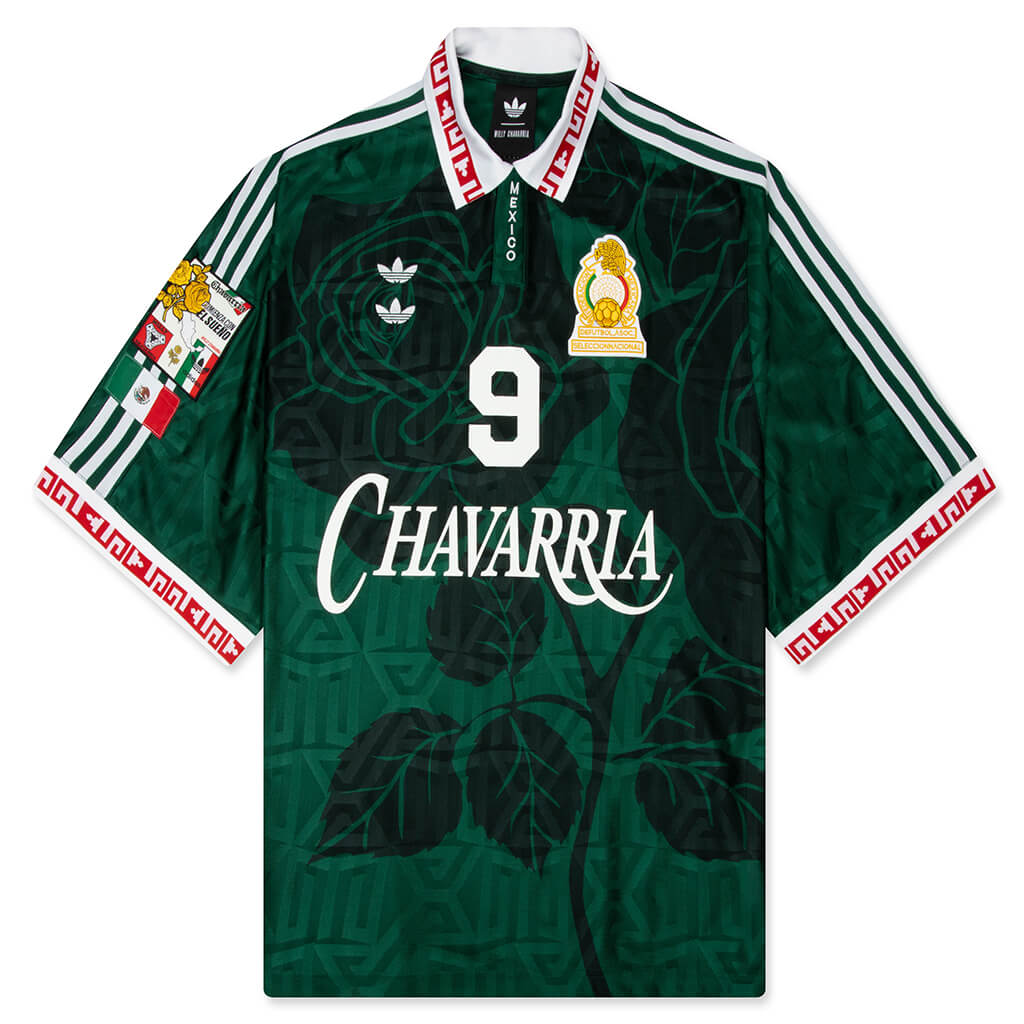 adidas Originals x Willy Chavarria Soccer Jersey - Collegiate Green