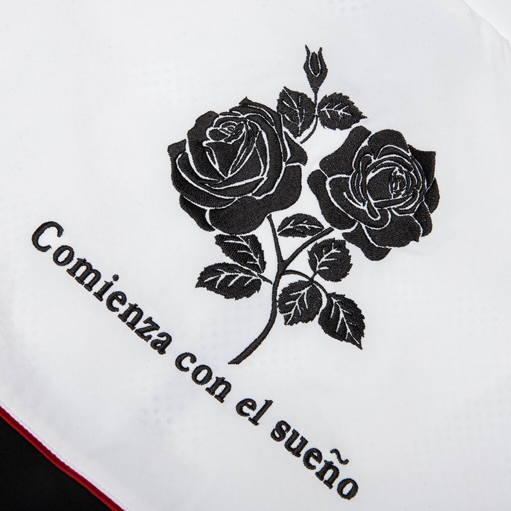adidas Originals x Willy Chavarria Woven Trackshirt - White/Black