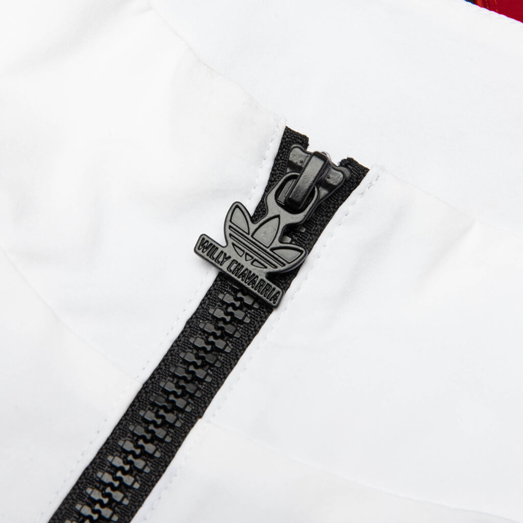 adidas Originals x Willy Chavarria Woven Trackshirt - White/Black