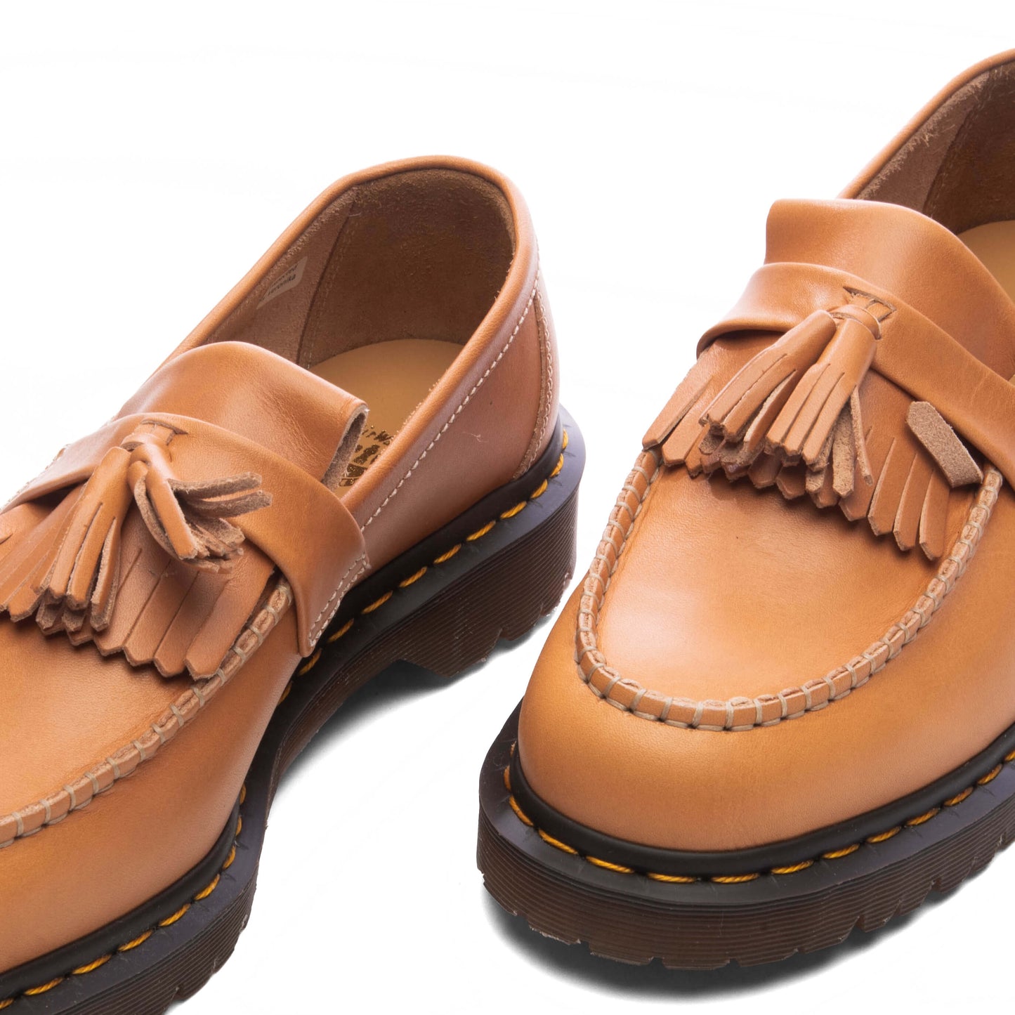 Adrian Leather Tassel Loafers - Tan