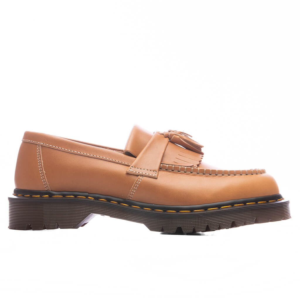 Adrian Leather Tassel Loafers - Tan