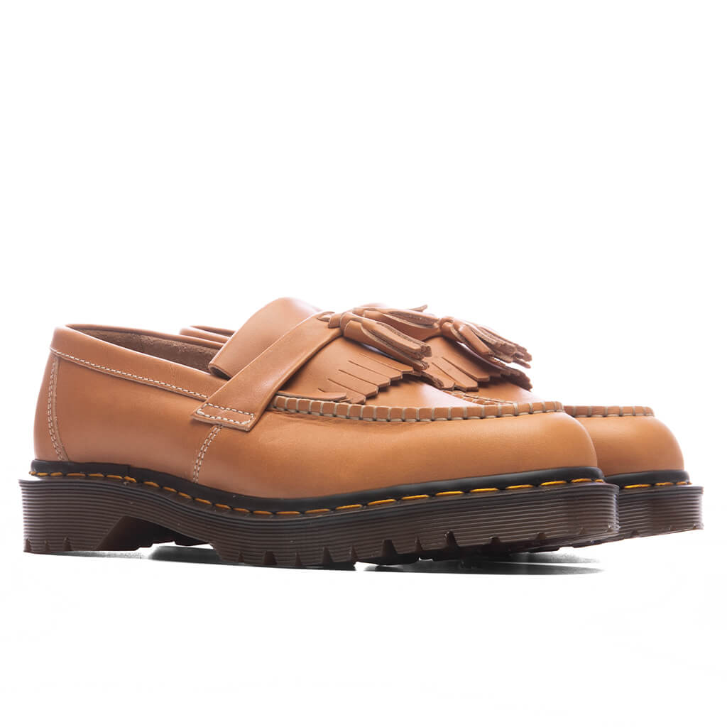 Adrian Leather Tassel Loafers - Tan