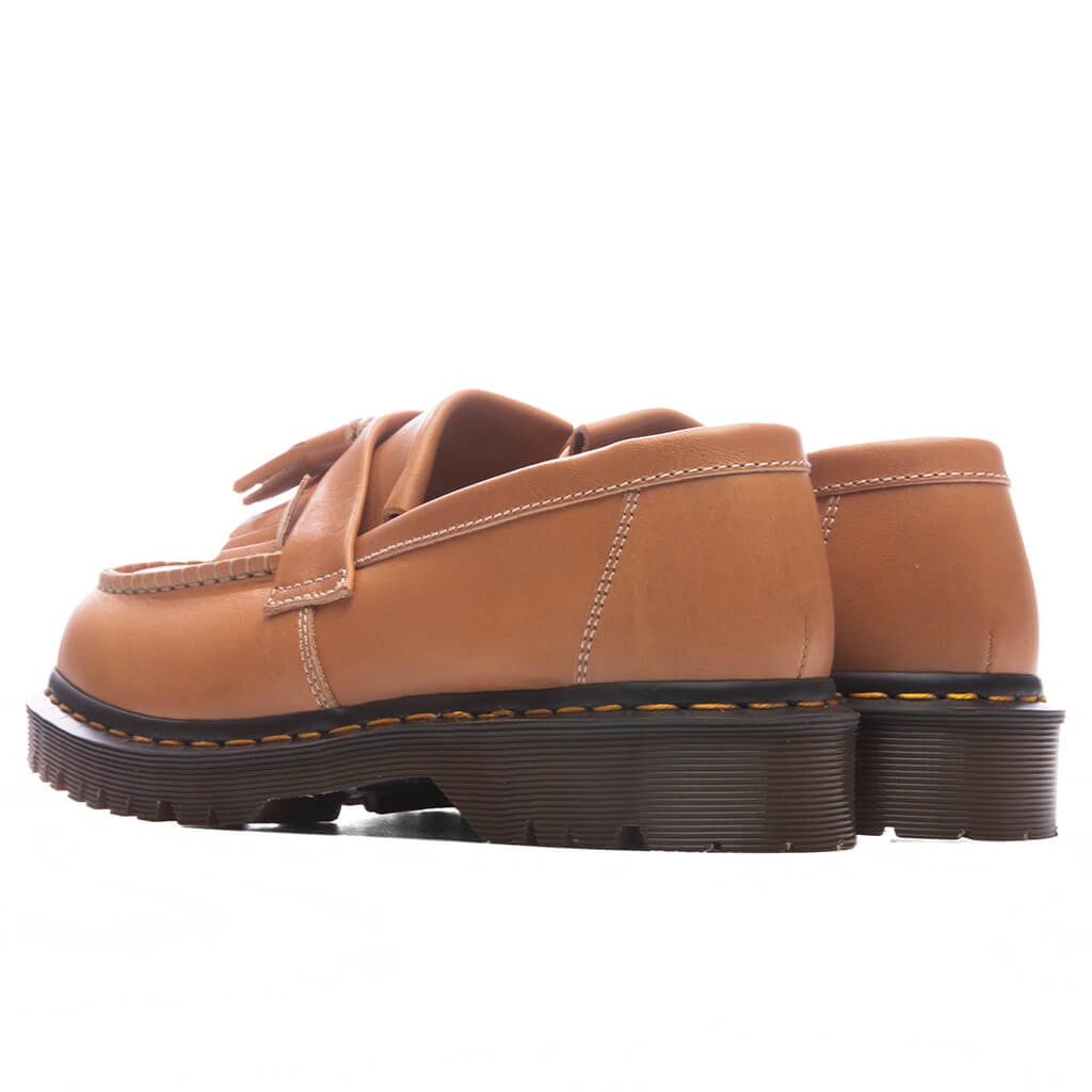 Adrian Leather Tassel Loafers - Tan