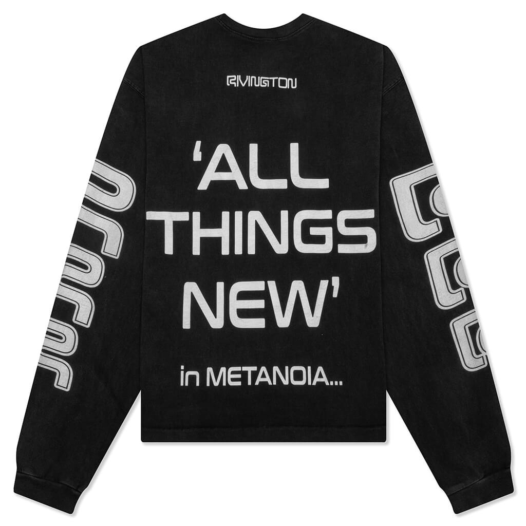 After Death CVA L/S Tee - Jet Black