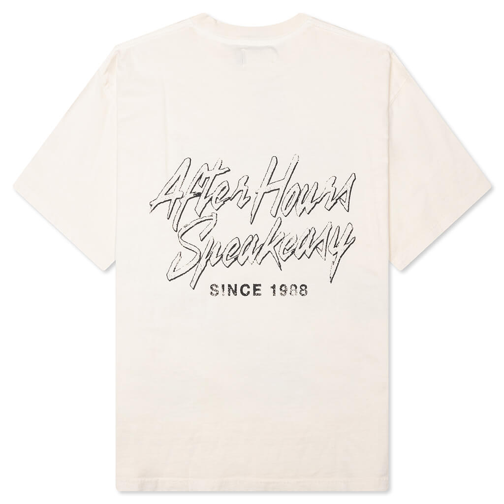 After Hours Speak Easy S/S Tee - Cream