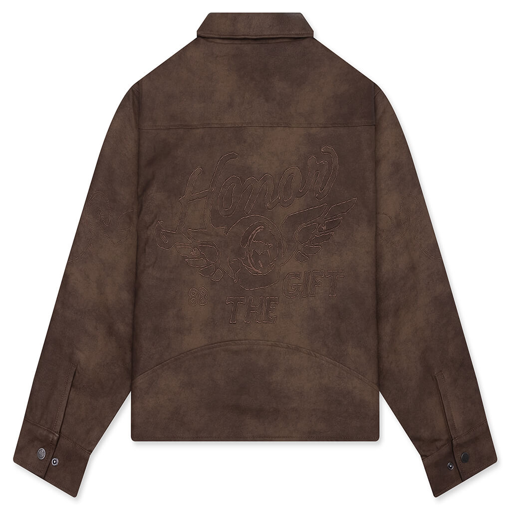 Aged Jacket - Brown