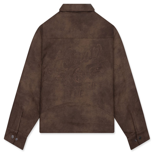 Aged Jacket - Brown