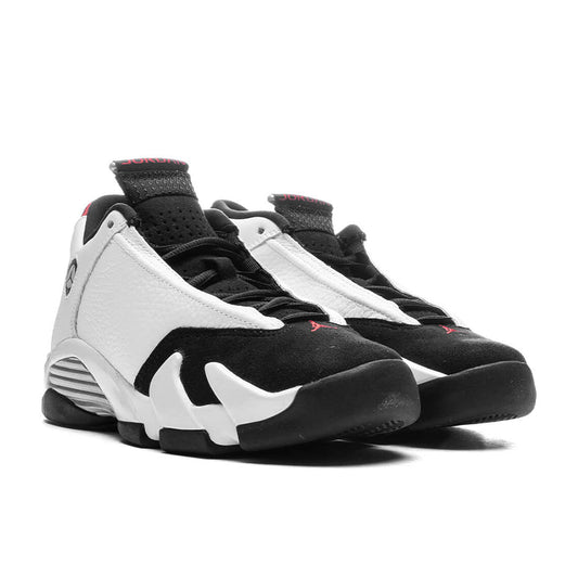 Air Jordan 14 Retro (GS) - White/Varsity Red/Black/Metallic Silver