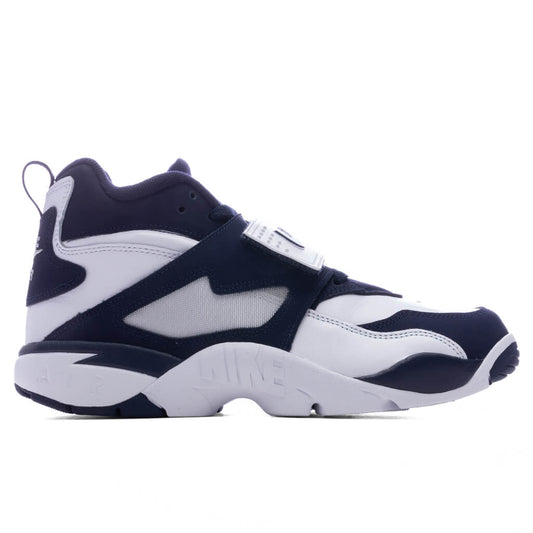 Air Diamond Turf 'Cowboys' - White/College Navy/Metallic Silver