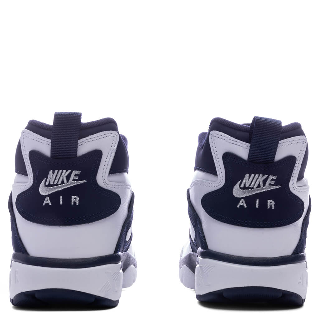 Air Diamond Turf 'Cowboys' - White/College Navy/Metallic Silver