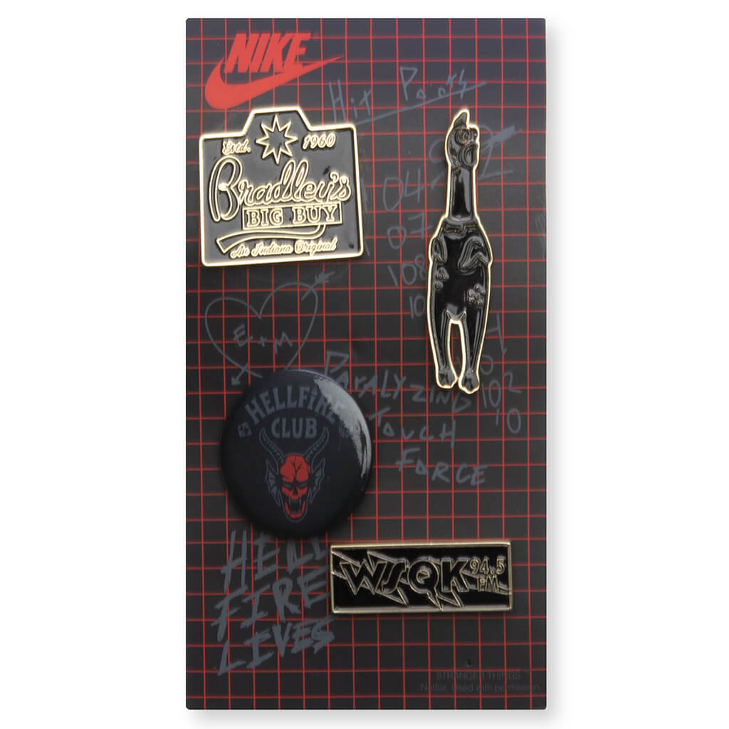 Nike x Stranger Things Air Foamposite One 'Vecna' - Black/Bright Crimson/Off Noir