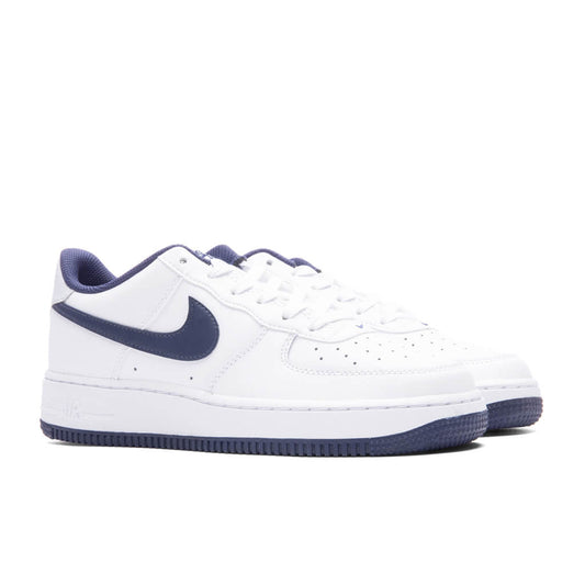 Air Force 1 LV8 2 (GS) - White/Midnight Navy/Football Grey