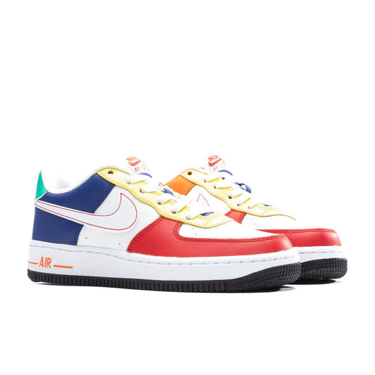 Air Force 1 Low LV8 BG (GS) - University Red/White/Deep Royal Blue