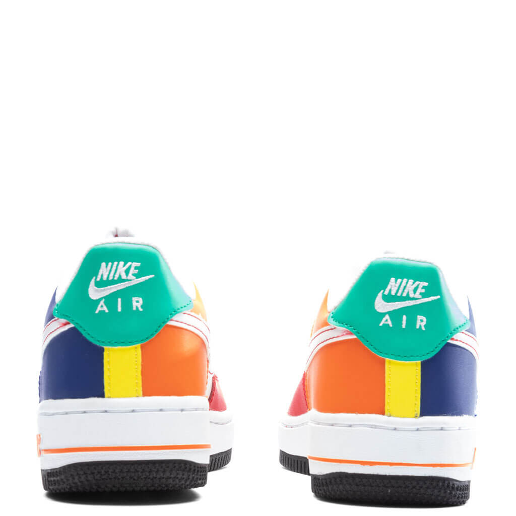 Air Force 1 Low LV8 BG (GS) - University Red/White/Deep Royal Blue