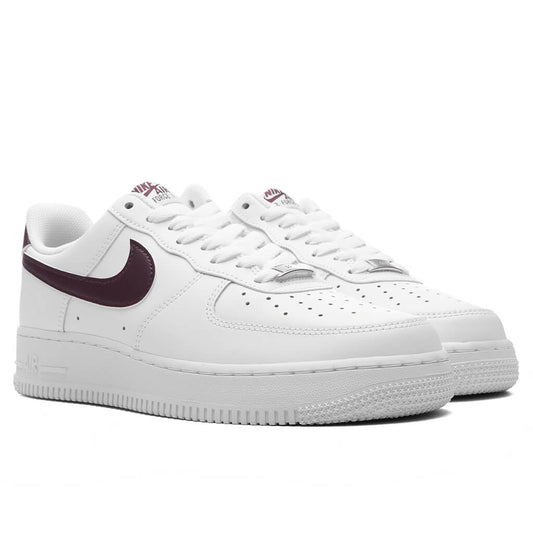 Air Force 1 '07 - White/Burgundy Crush