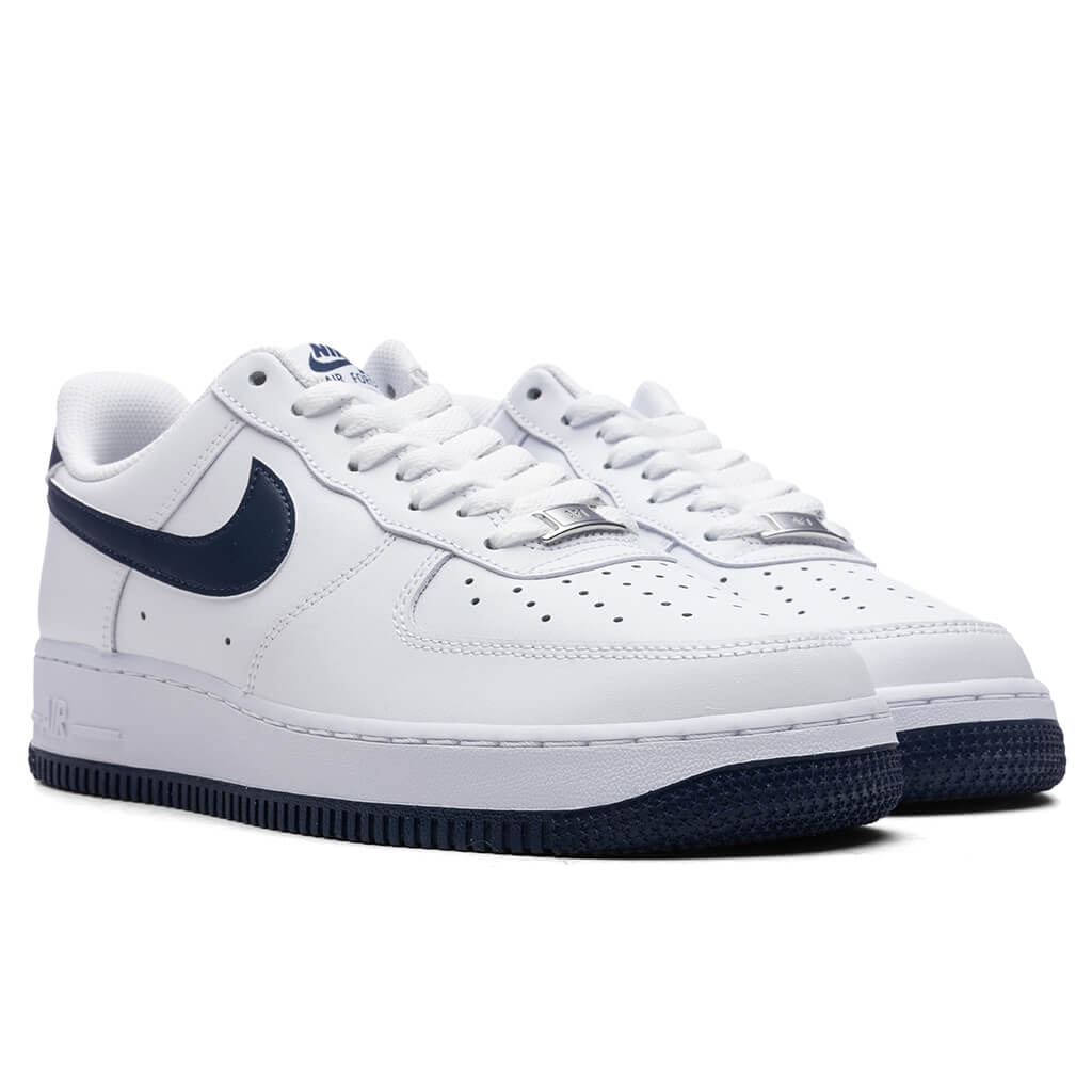 Air Force 1 '07 - White/Midnight Navy/White