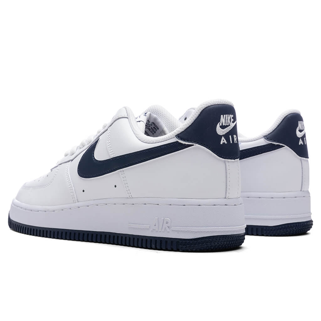 Air Force 1 '07 - White/Midnight Navy/White