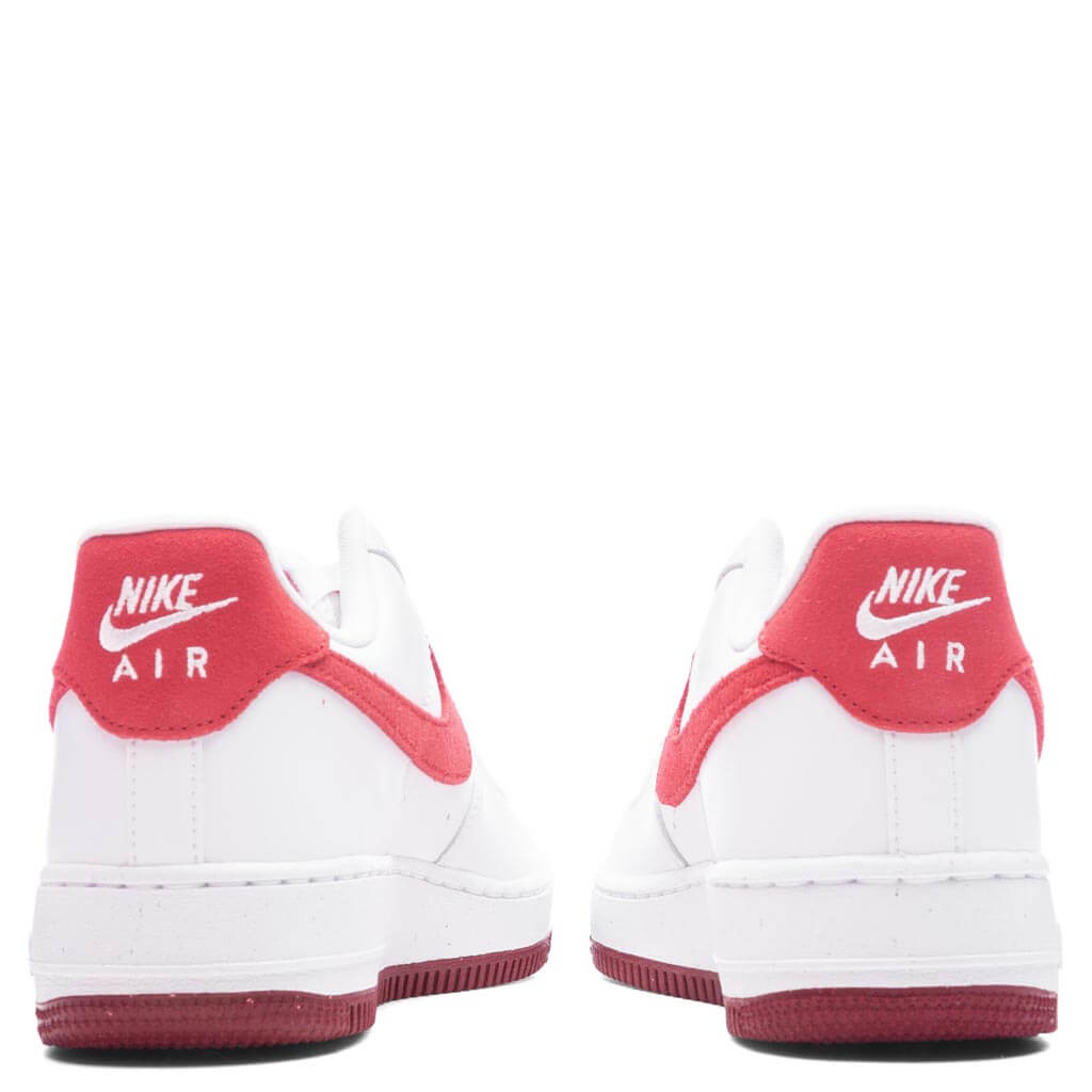 Women's Air Force 1 '07 'Adobe' - White/Adobe/Team Red/Dragon Red