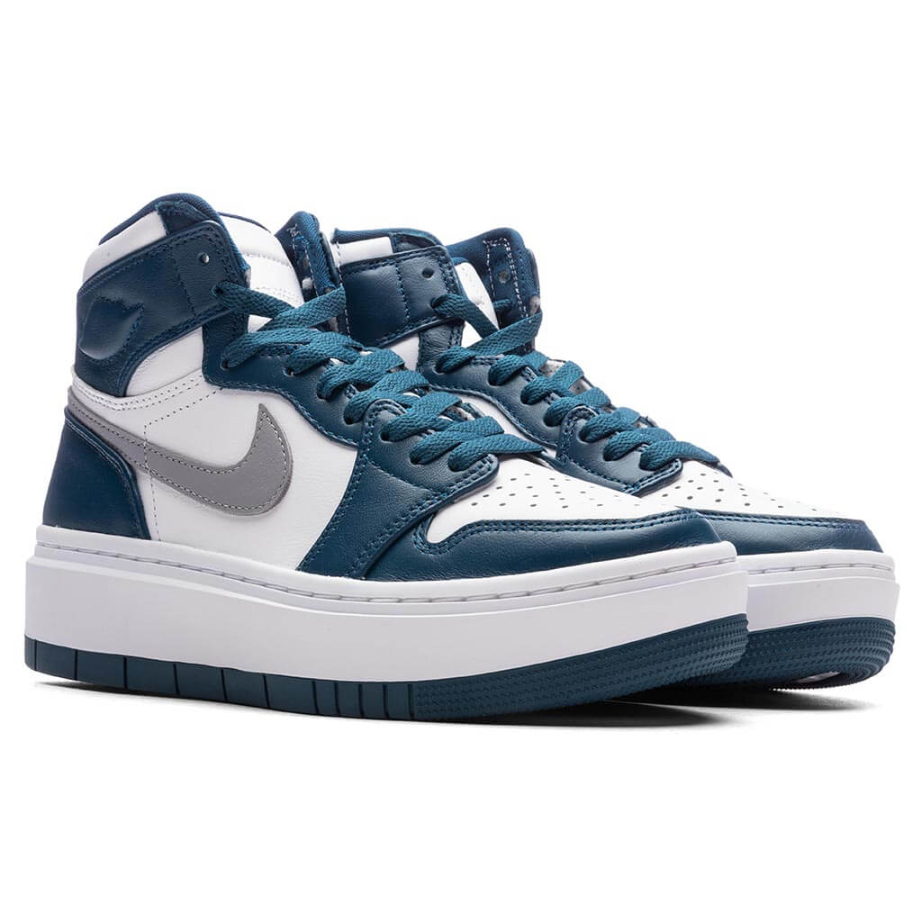 Women's Air Jordan 1 Elevate High - Sky J Fr Blue/Light Steel Grey/White