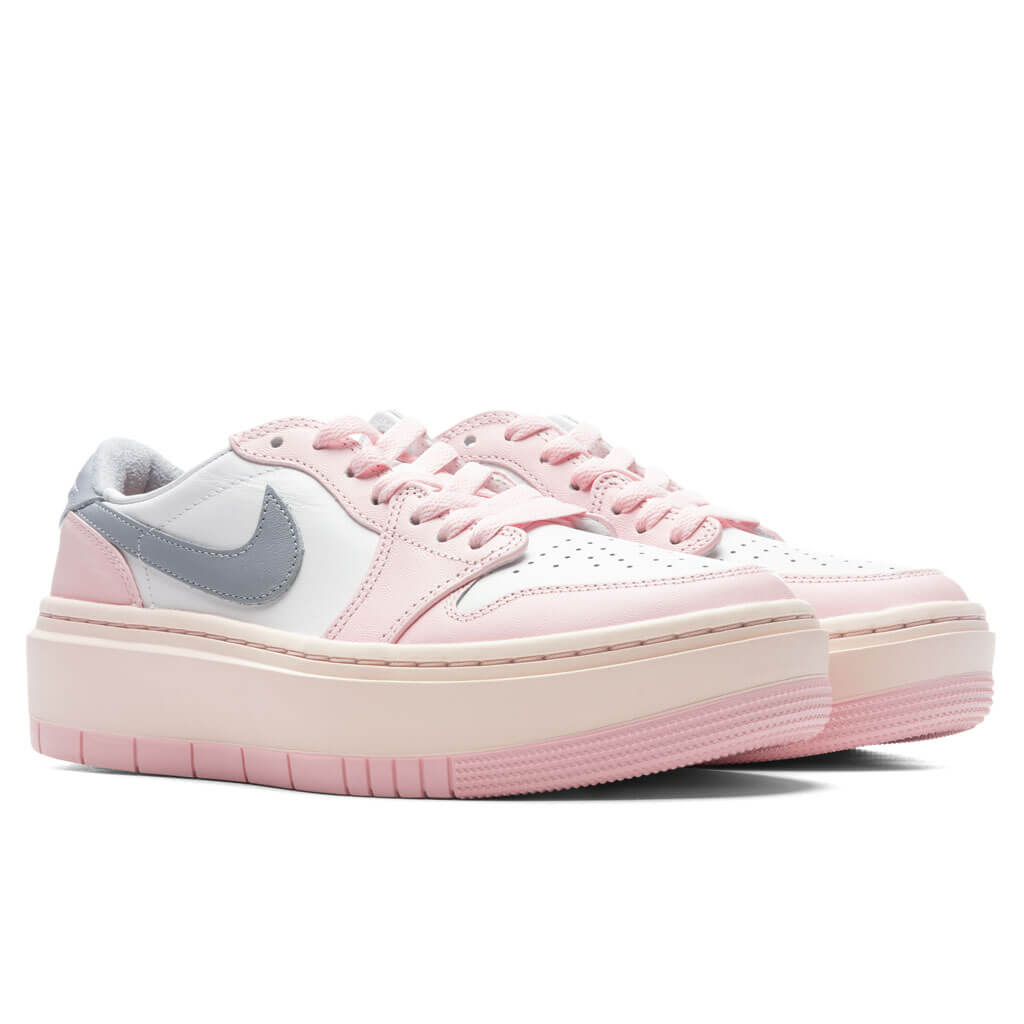 Women's Air Jordan 1 Elevate Low - Atmosphere/Light Steel Grey/White