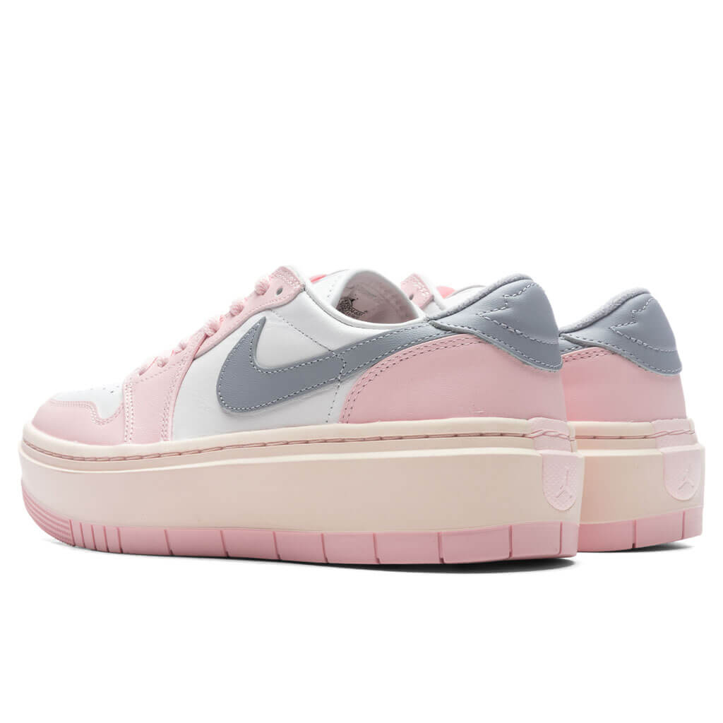 Women's Air Jordan 1 Elevate Low - Atmosphere/Light Steel Grey/White