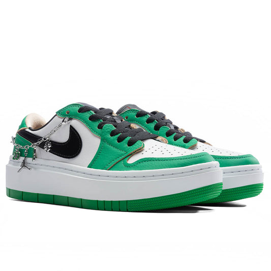 Women's Air Jordan 1 Elevate Low SE - Lucky Green/Black/White