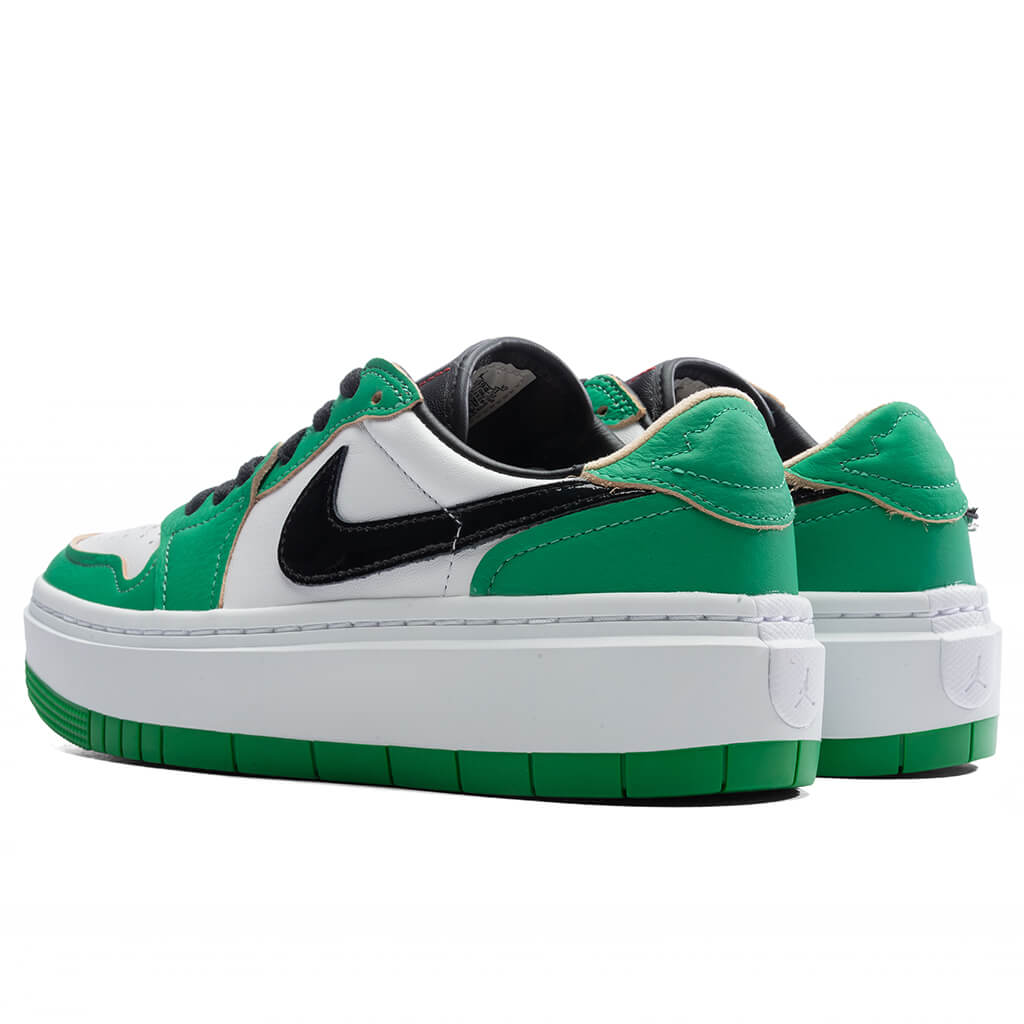 Women's Air Jordan 1 Elevate Low SE - Lucky Green/Black/White