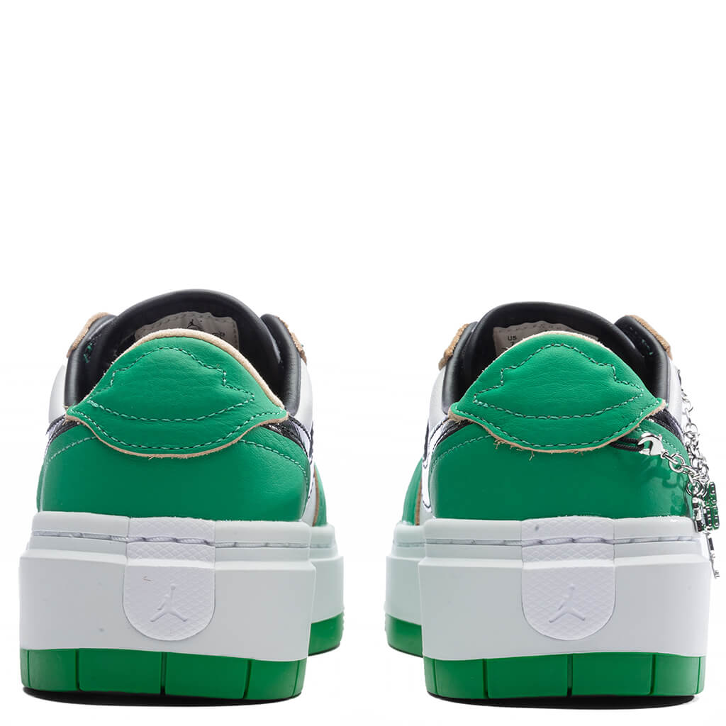 Women's Air Jordan 1 Elevate Low SE - Lucky Green/Black/White