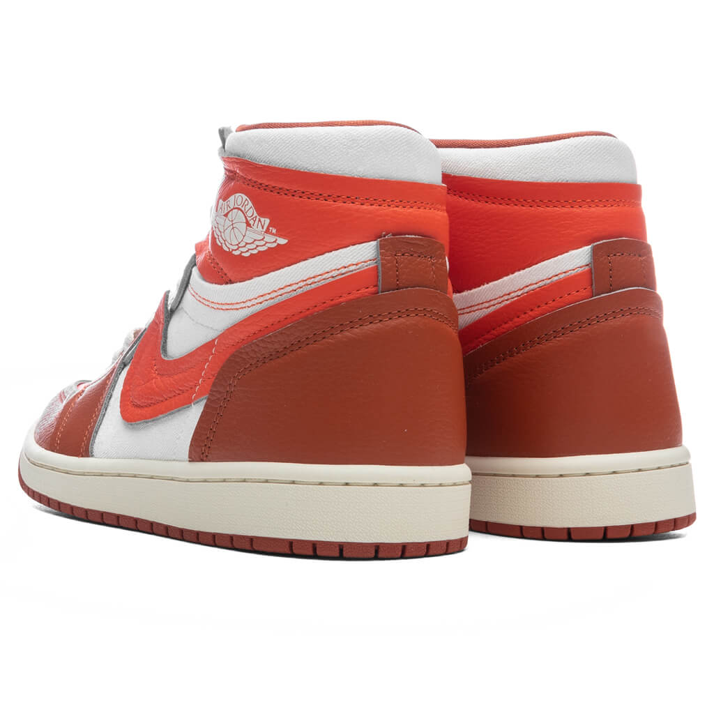 Women's Air Jordan 1 High MM - Desert Orange/Sail/Brilliant Orange