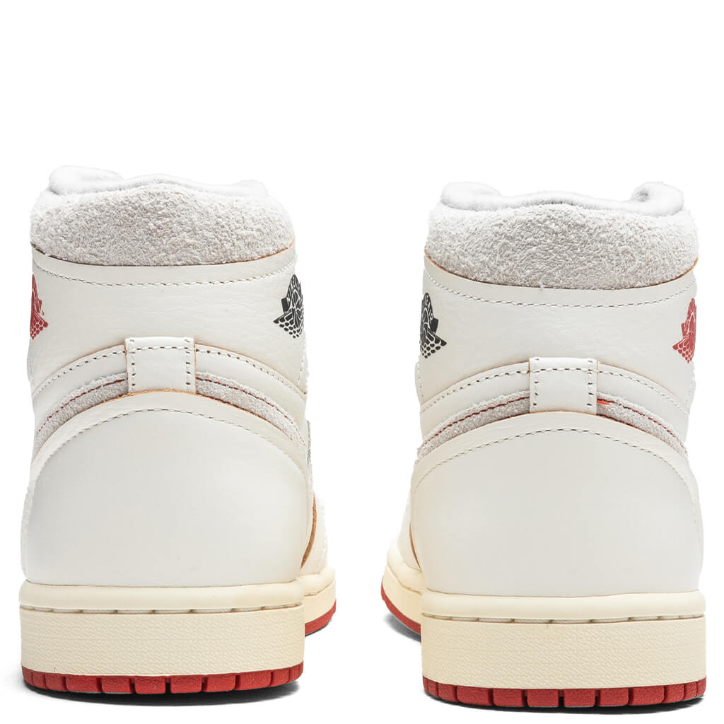 Women's Air Jordan 1 High OG 'Rare Air' - Sail/Cinnabar/Light Bone