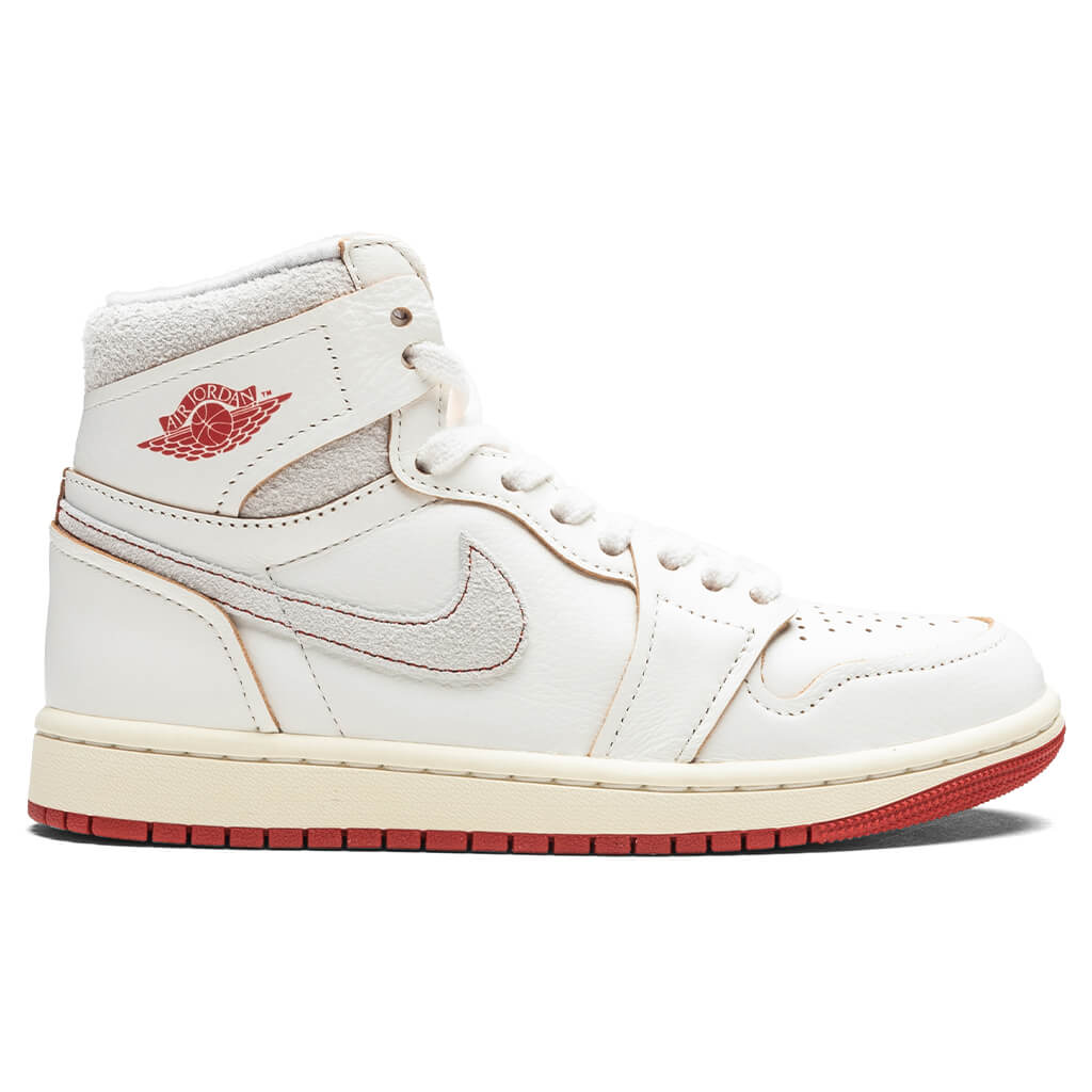 Women's Air Jordan 1 High OG 'Rare Air' - Sail/Cinnabar/Light Bone