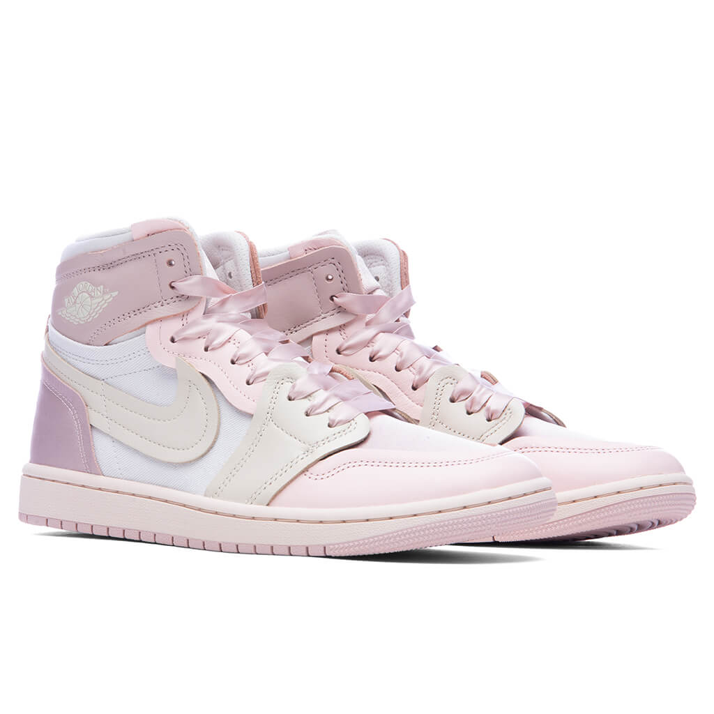 Women's Air Jordan 1 High 'Methods Of Make' - Pink Oxford/Legend Light Brown/Atmosphere
