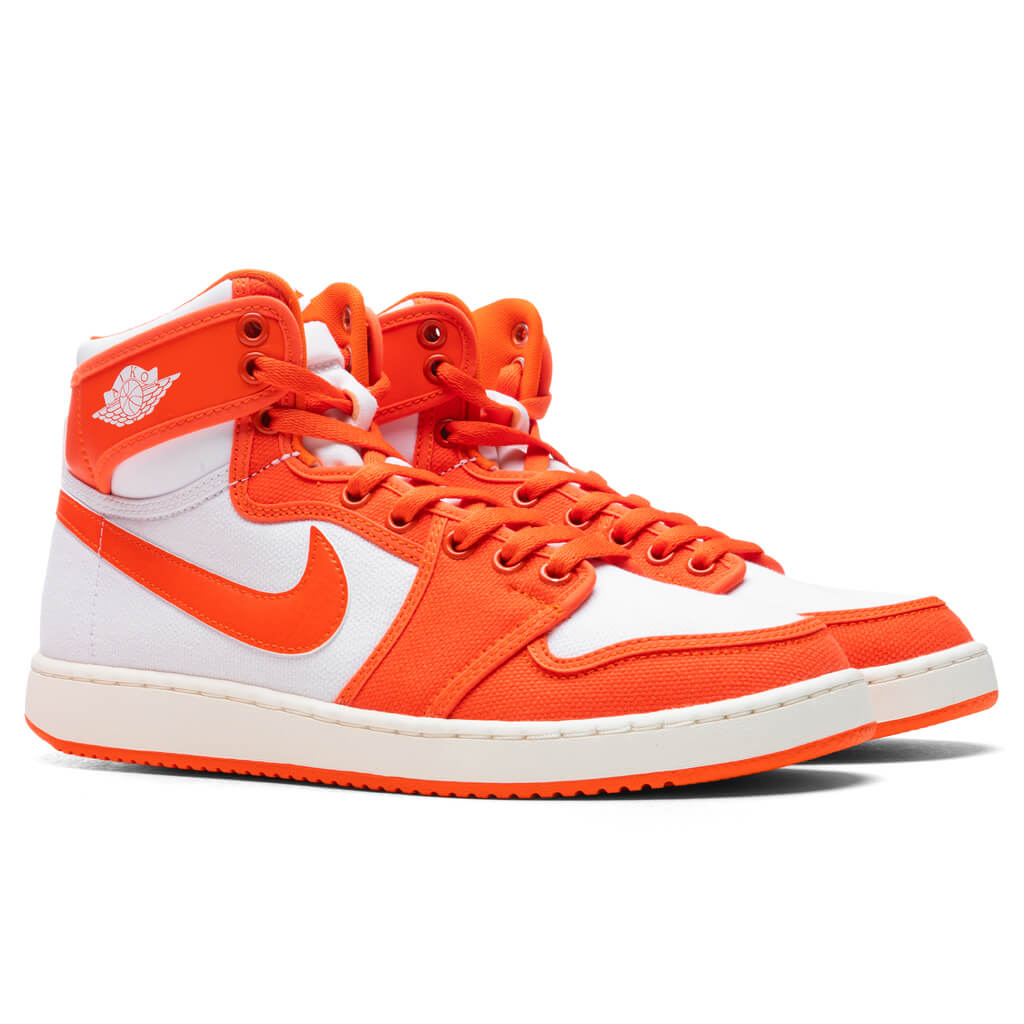 Air Jordan 1 KO - Rush Orange/White/Sail