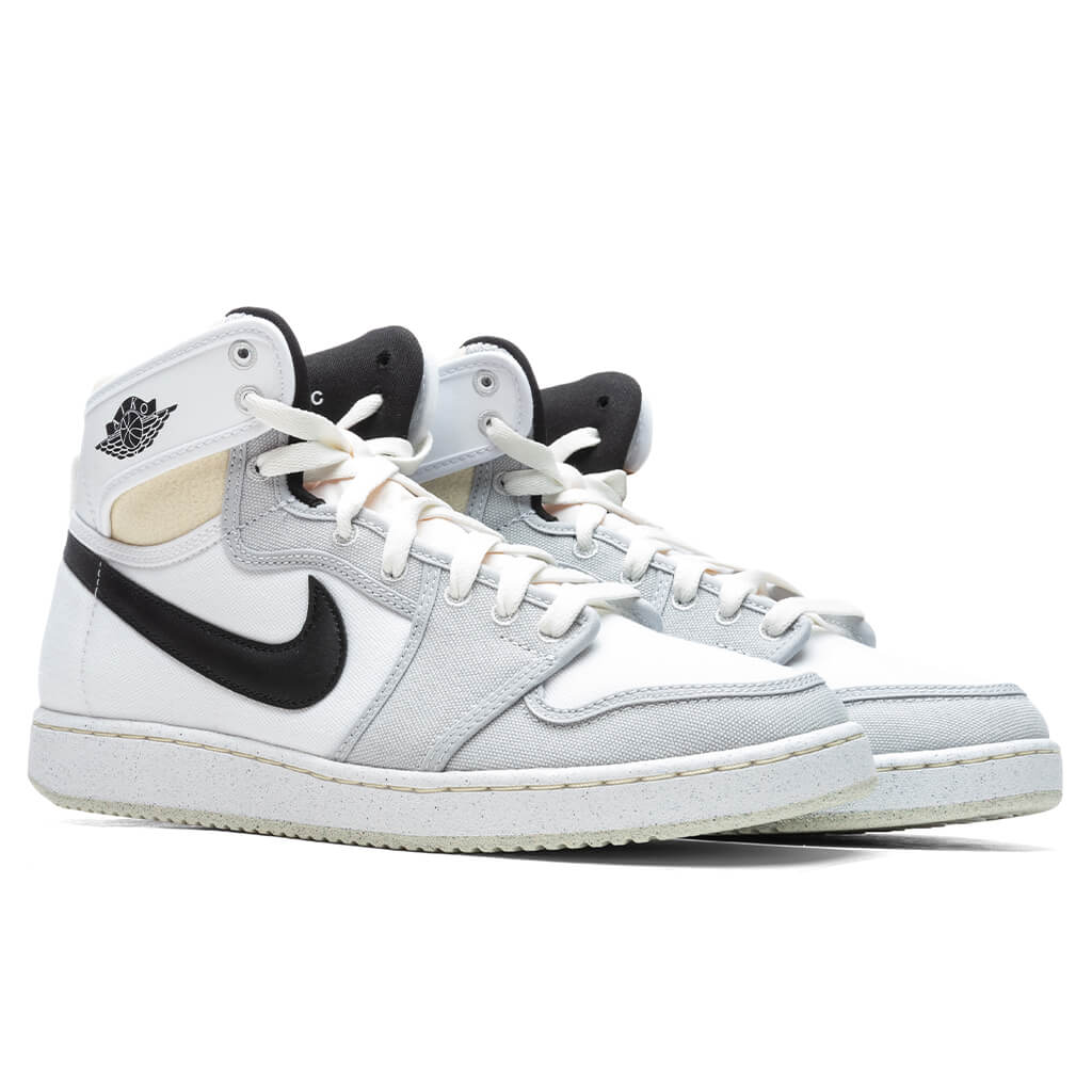 Air Jordan 1 KO - White/Black/Grey Fog