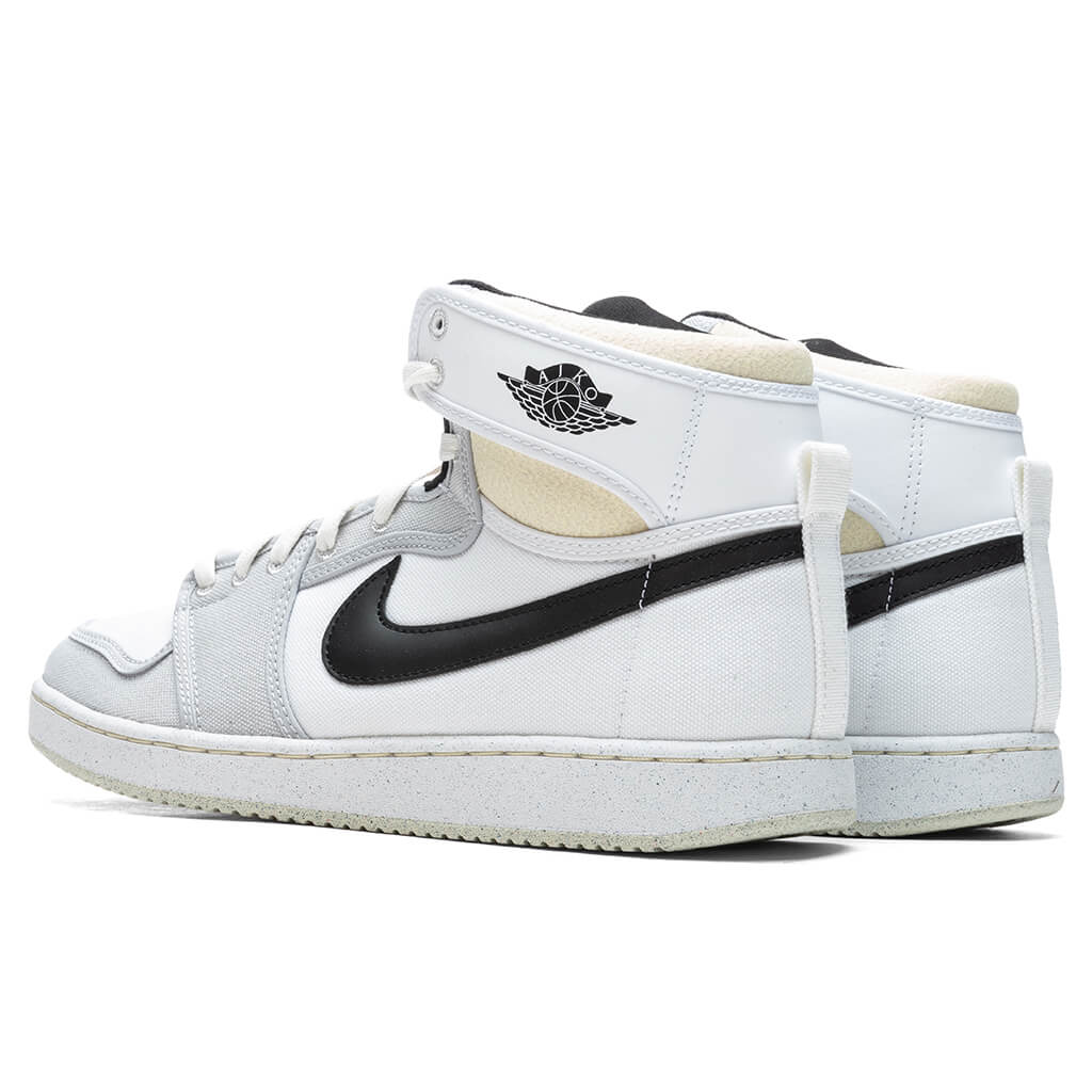 Air Jordan 1 KO - White/Black/Grey Fog