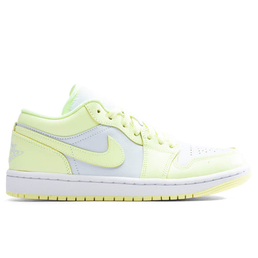 Women's Air Jordan 1 Low - Pure Platinum/Citron Tint/White