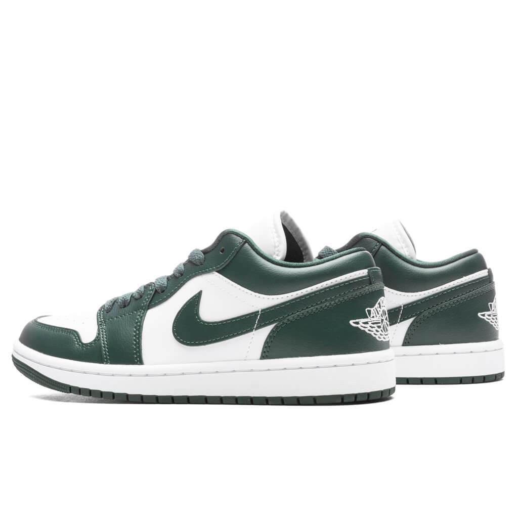 Women's Air Jordan 1 Low - White/Galactic Jade