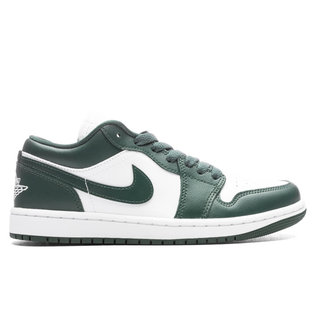 Women's Air Jordan 1 Low - White/Galactic Jade