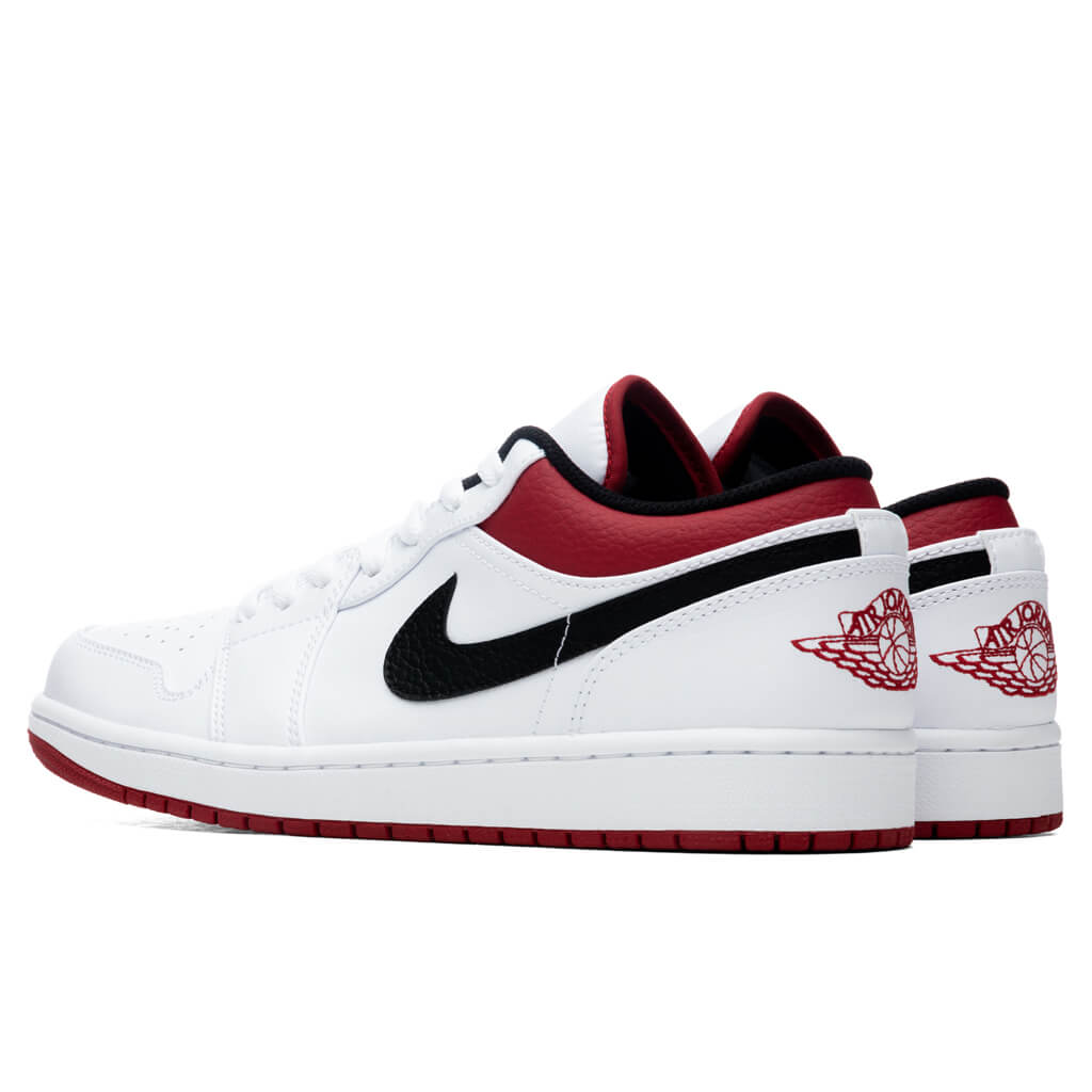 Air Jordan 1 Low - White/Gym Red