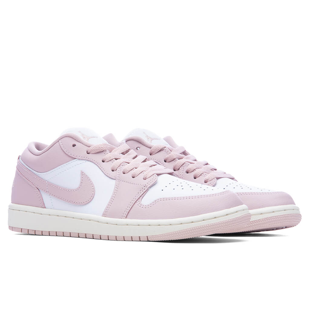 Women's Air Jordan 1 Low - White/Pink Oxford/Sail