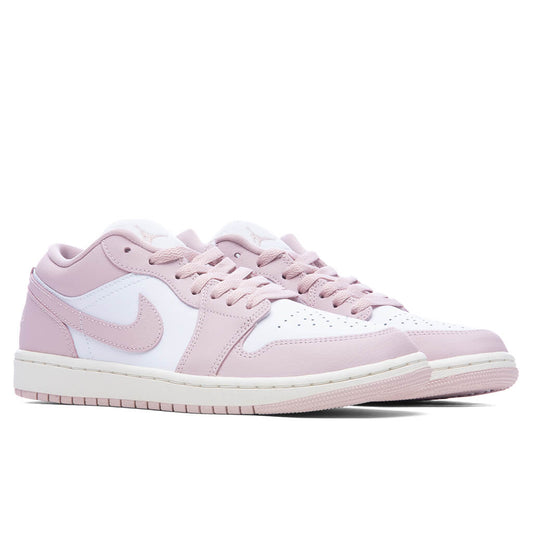 Women's Air Jordan 1 Low - White/Pink Oxford/Sail