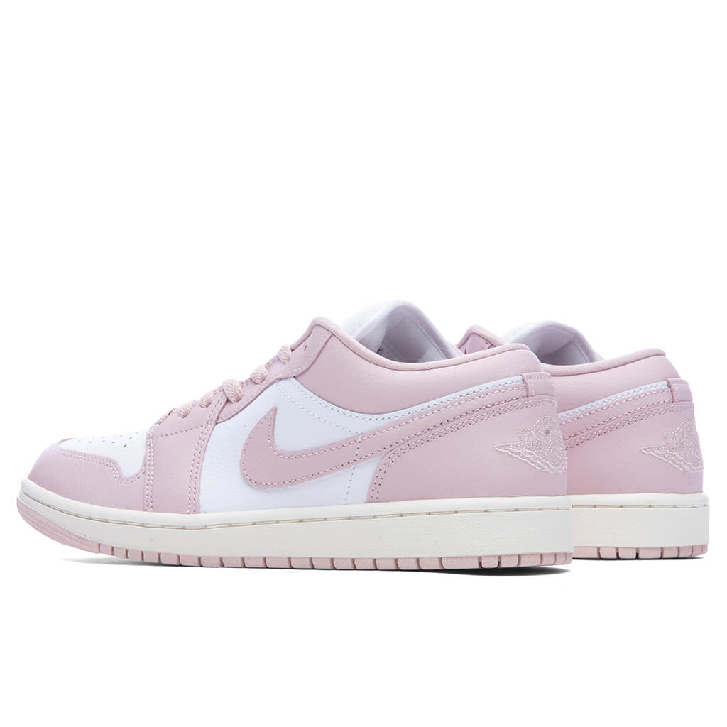 Women's Air Jordan 1 Low - White/Pink Oxford/Sail