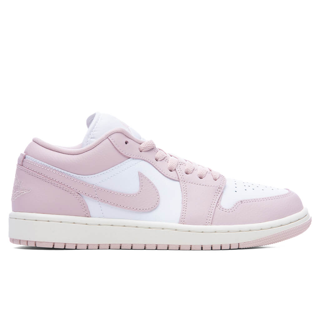 Women's Air Jordan 1 Low - White/Pink Oxford/Sail