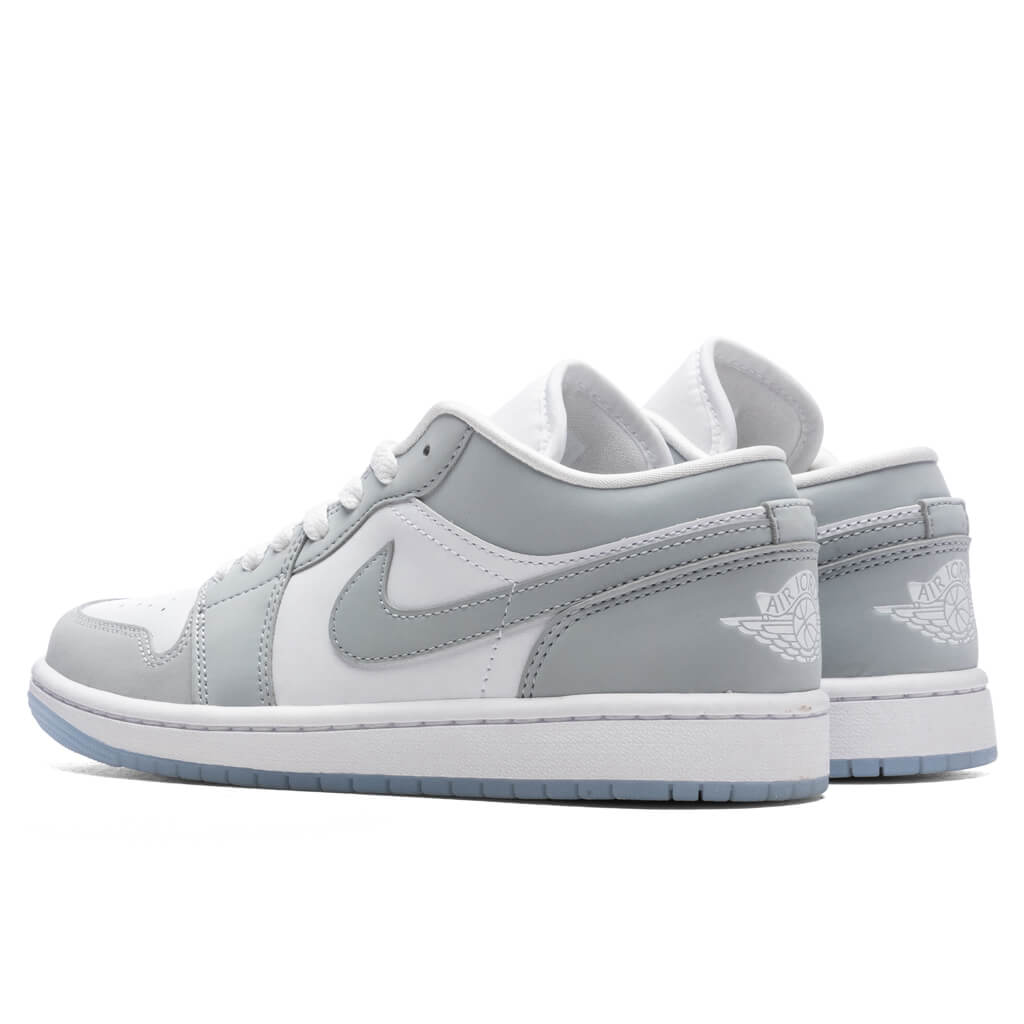 Women's Air Jordan 1 Low - White/Wolf Grey/Aluminum