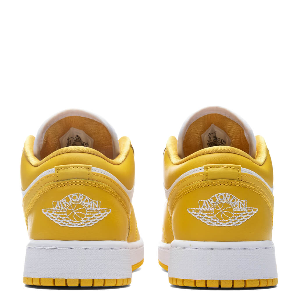 Air Jordan 1 Low (GS) - White/Pollen