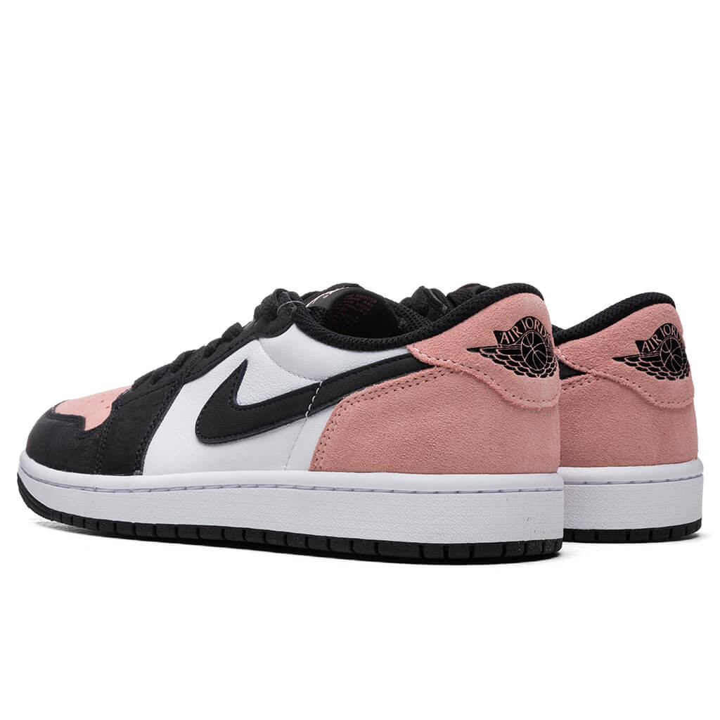 Air Jordan 1 Low OG (GS) - Black/Bleached Coral/White
